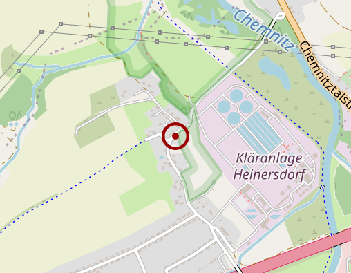 Karte: Betreuungs- und Entlastungsdienst Chemnitz gUG