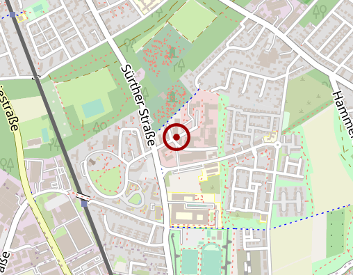 Karte: Thomas-Müntzer-Haus Wohngruppe für Menschen mit geistiger Behinderung und Demenz