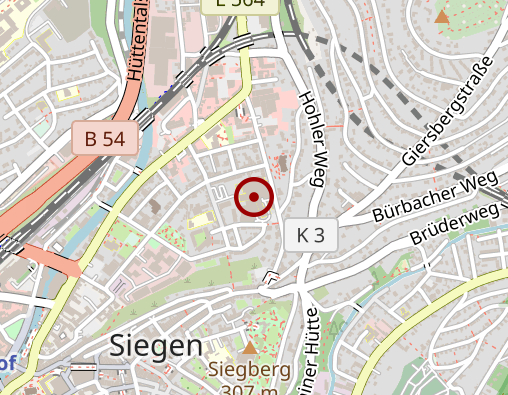 Karte: St. Marien-Krankenhaus Siegen