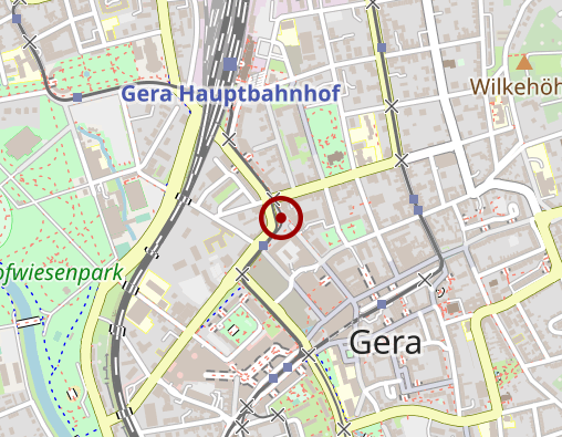 Karte: Zentral-Apotheke am Puschkinplatz