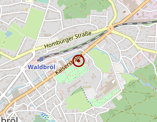 Karte: AWO Seniorenzentrum Am Königsbornpark