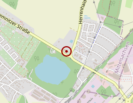 Karte: AZURIT Seniorenzentrum Recenia