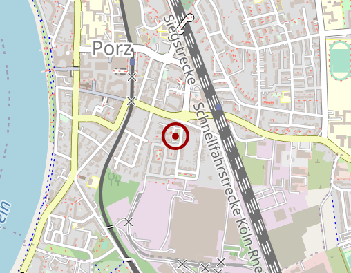 Karte: Orthopädie - Zentrum Porz