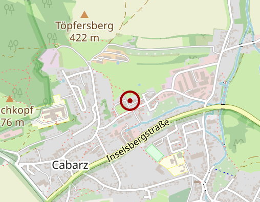 Karte: Bodelschwingh-Hof Mechterstädt e.V. Wohnheim