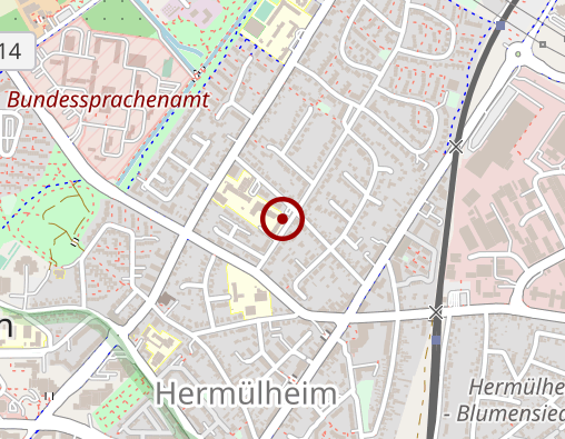 Karte: Caritas Ambulanter Dienst Hürth