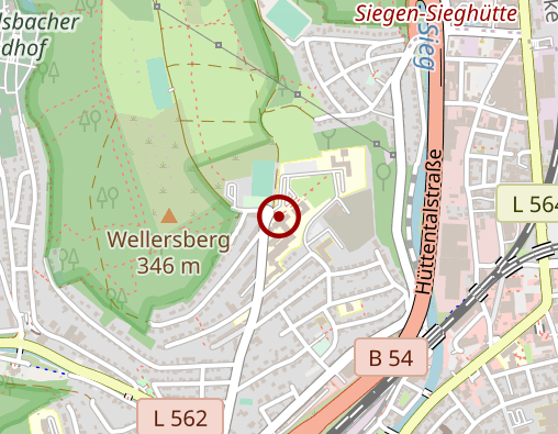 Karte: DRK-Kinderklinik Siegen