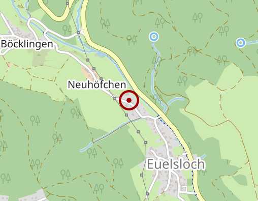 Karte: Ökumenische Hospizinitiative