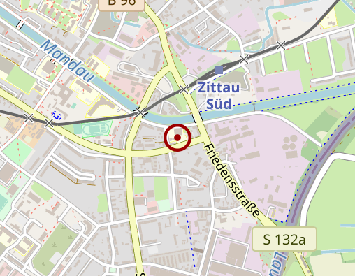 Karte: Ambulanter Pflegedienst der Lebenshilfe e.V. Zittau