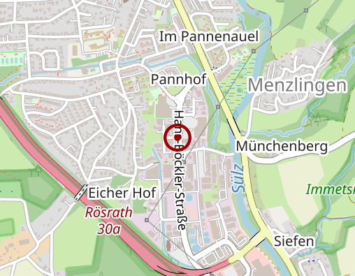 Karte: Offene Hilfen