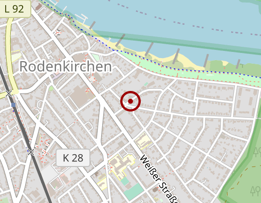 Karte: Tierheilpraxis - Op den Rhein.