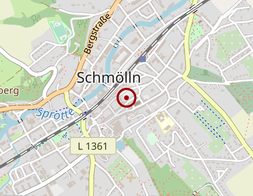 Karte: Sanitätshaus Altenburg GmbH
