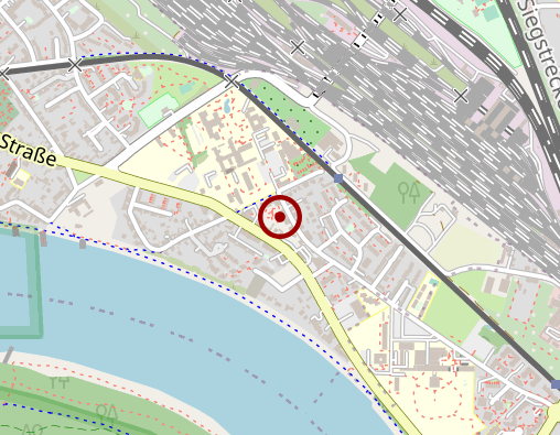 Karte: Haus Christophorus - Pflege- einrichtung für Menschen in der Phase F (Schwerpunkt Wachkoma) - nicht beatmet