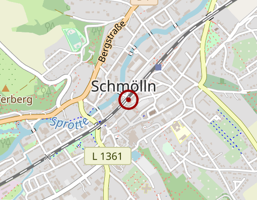 Karte: Ergo- und Physiotherapie Liebold / Wildenhain