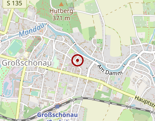 Karte: Johanniter-Unfall-Hilfe e.V. Pflegedienst Großschönau