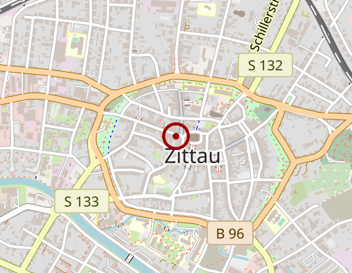 Karte: Johanniter-Unfall-Hilfe e.V.  Tagespflege Zittau "Am Webertor"