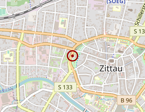 Karte: Zittauer Alten- und Pflegeheim GmbH "ST. JAKOB" - Haus I