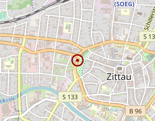 Karte: Ergotherapie ALBATROS im Psychosozialen Trägerverein Sachsen e.V.