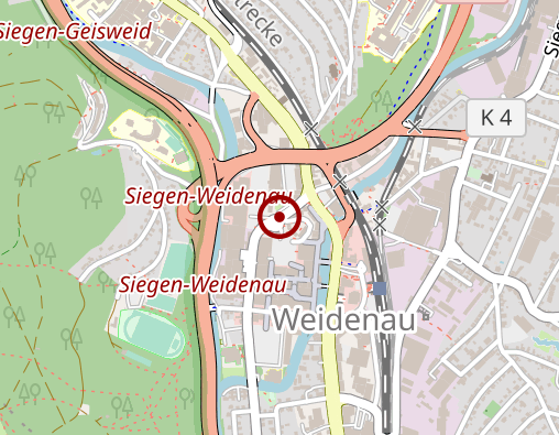 Karte: Betreungsgruppe "Mittwochs aktiv"