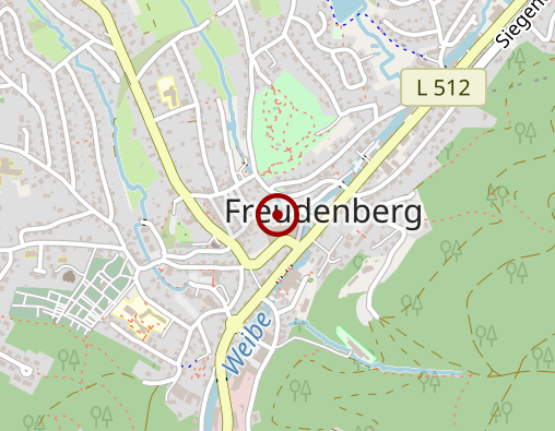 Karte: Atempause - Entlastungsdienst Freudenberg e. V.