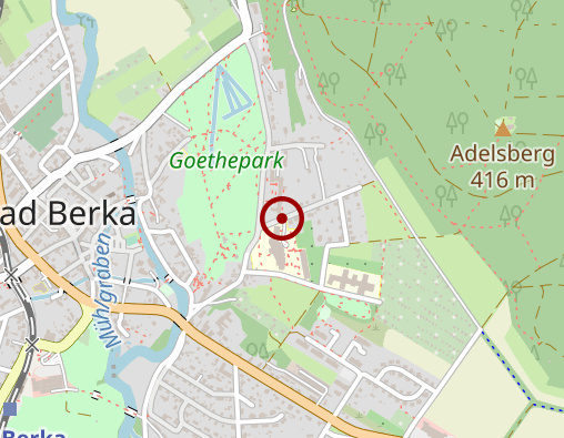 Karte: Cordian Pflegeresidenz Bad Berka