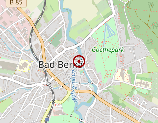 Karte: Lebensräume e.V. Weimar