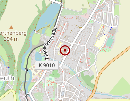 Karte: Helios Weißeritztal-Kliniken, Klinik Dippoldiswalde