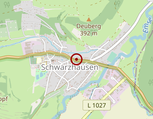 Karte: Bestattungsinstitut Gotha GmbH