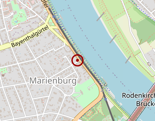 Karte: Praxis am Rhein