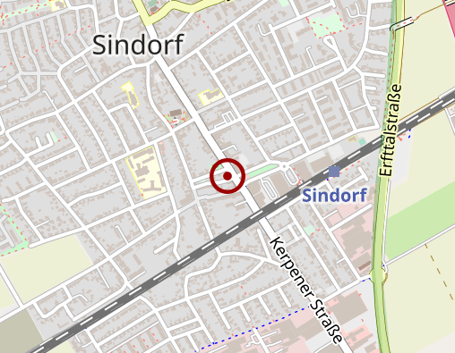 Karte: Houben - Kemperink Therapie Zentrum Sindorf