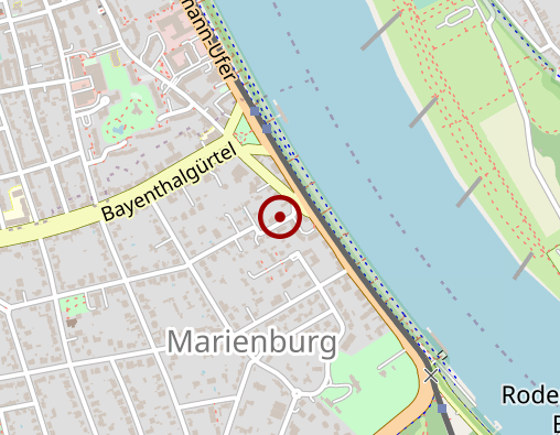 Karte: Institut für Psychoanalyse u. Psychotherapie im Rheinland