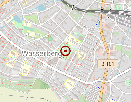 Karte: Arbeiterwohlfahrt Kreisverband Freiberg e.V. Tagespflege Forstweg