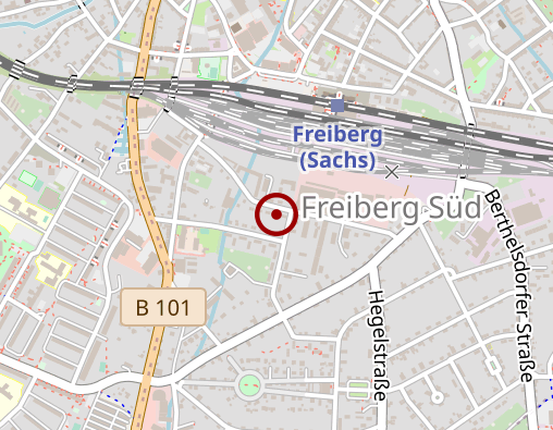 Karte: Walter Andreas Gütertaxibetrieb