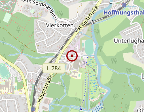 Karte: Johanniter-Unfall-Hilfe e.V. Kreisverband Rhein.B