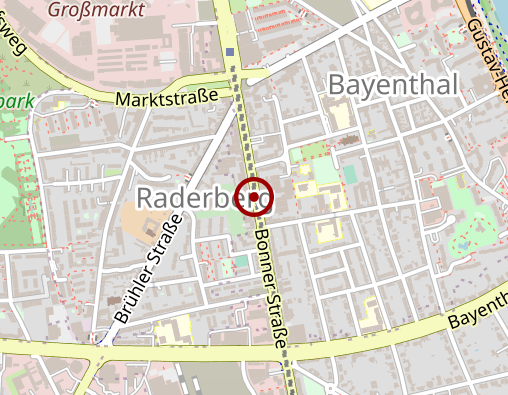 Karte: AUSBILDUNGSZENTRUM Köln-Bayenthal + FACHFUSSPFLEGE-PRAXIS Kippert