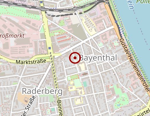 Karte: Schneider, Imma Dr. med. HNO Praxis Am St. Antonius Krankenhaus in Köln Bay