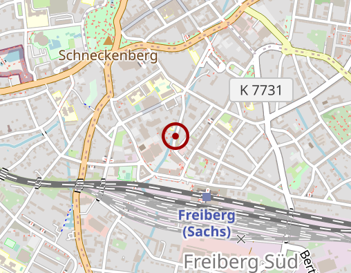 Karte: Funk-Taxi-Service GmbH Freiberg