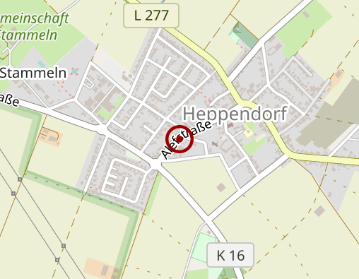 Karte: Funkmietwagen-Elsdorf I.H.