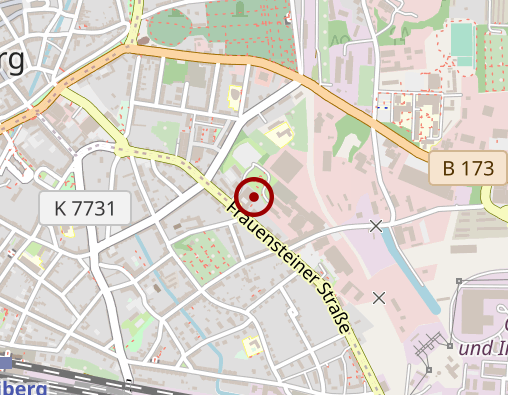 Karte: Krankentransport Freiberg