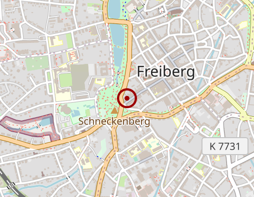 Karte: Diakonie Sozialstation Freiberg