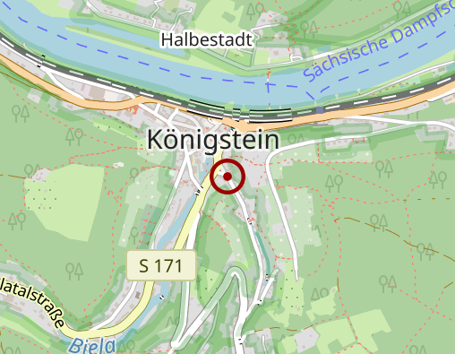 Karte: Daniel Frank Praxis für Physiotherapie