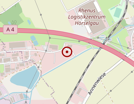 Karte: Deutsches Rotes Kreuz Kreisverband Gotha e.V. u. Rettungswache