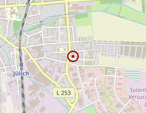 Karte: St. Elisabeth Tagespflege Schweizer Quartier Jülich