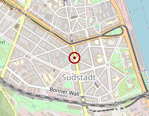 Karte: Apotheke zum Goldenen Horn