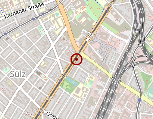 Karte: Kölner Studentenwerk