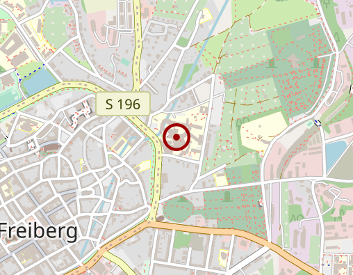 Karte: Kreiskrankenhaus Freiberg gemeinnützige GmbH