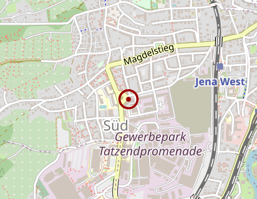 Karte: Praxis für Ergotherapie u. Handrehabilitation Birgit Weiß