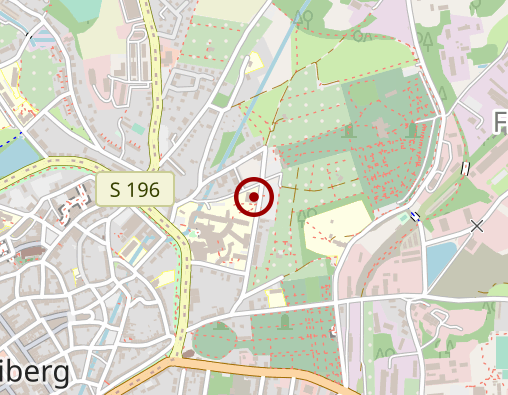 Karte: Tagesklinik Freiberg Fachkrankenhaus für Psychiatrie und Psychotherapie Bethanien Hochweitzschen