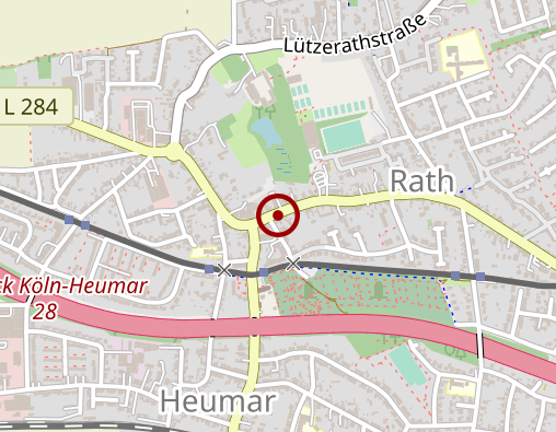 Karte: Bestattungshaus Koziol