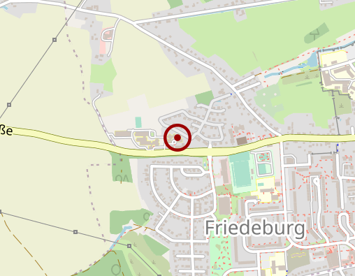 Karte: Kretzschmarstift-Wohnstätte für Menschen mit geistiger Behinderung