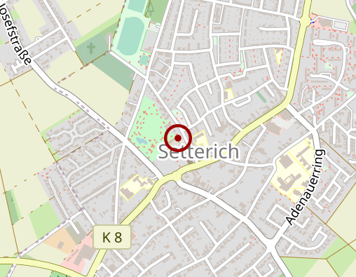 Karte: Wohn- und Pflegeheim Maria Hilf, Burg Setterich